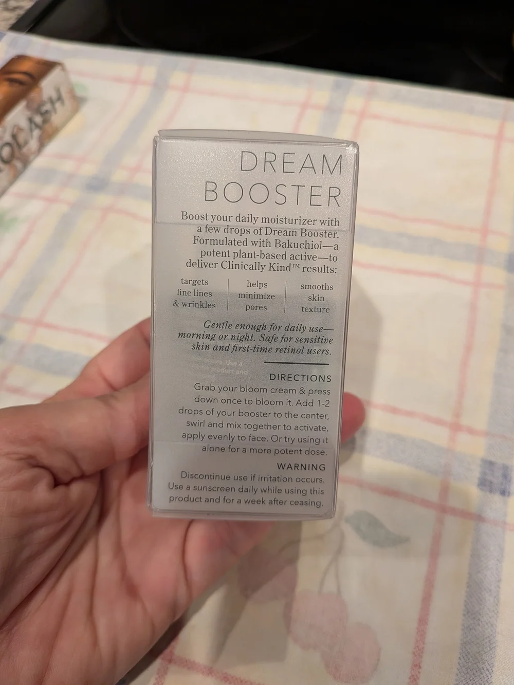 Beekman 1802 Dream Booster Serum - Silver & Cream Packaging New And Sealed